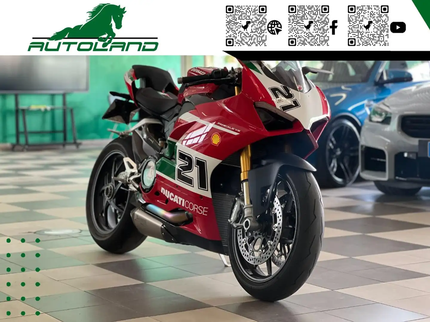 Ducati Panigale V2 955 Troy Bayliss Replica Rood - 2