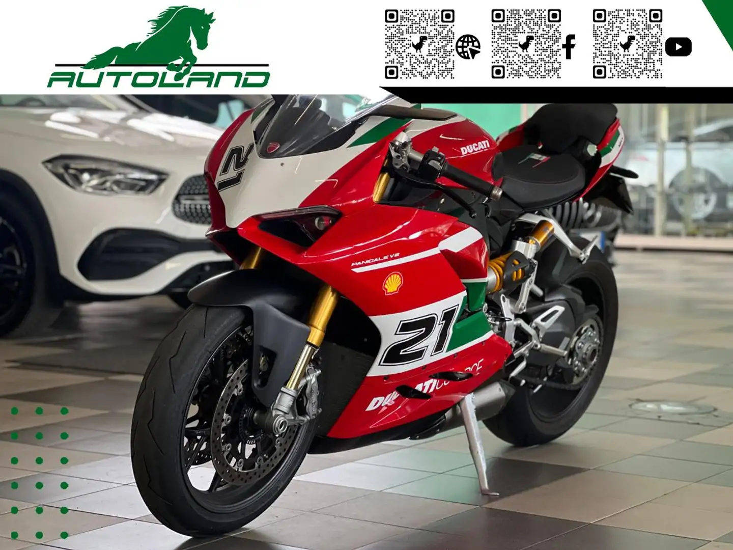 Ducati Panigale V2 955 Troy Bayliss Replica Rood - 1