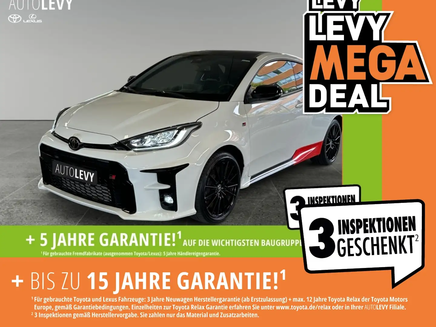 Toyota Yaris GR  1.6 Turbo *CARPLAY*LED* Bianco - 1