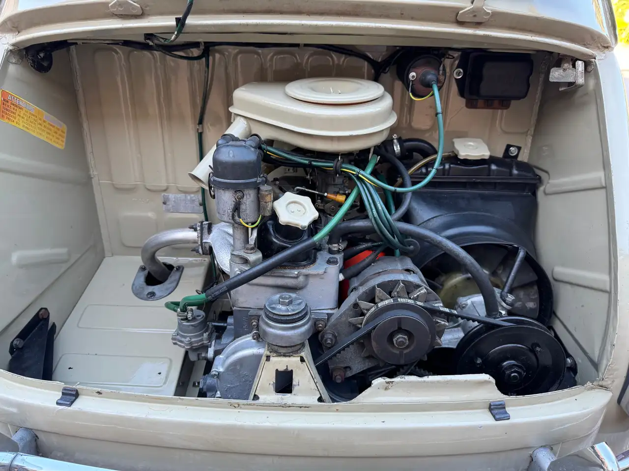 Fiat 600D 1964 Sportelli Controvento, Documenti Originali, Pari al Nuovo!!!, foto 7