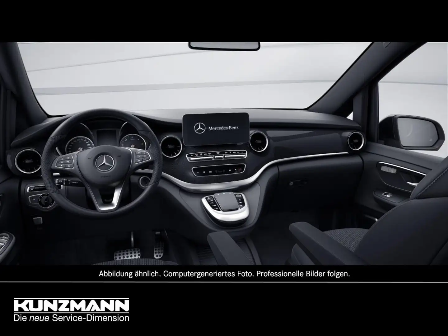 Mercedes-Benz V 300 d 4M EDITION lang AMG Night AHK Distronic Gris - 2