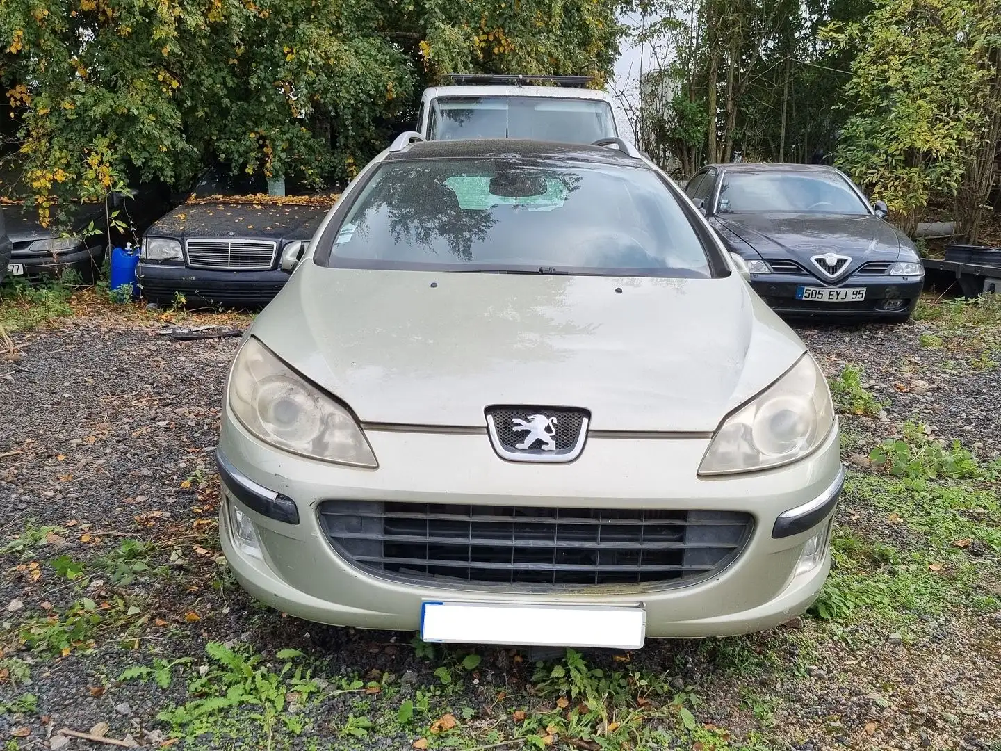 Peugeot 407 2.0 HDI 136 EXECUTIVE MOTEUR HS Grün - 2