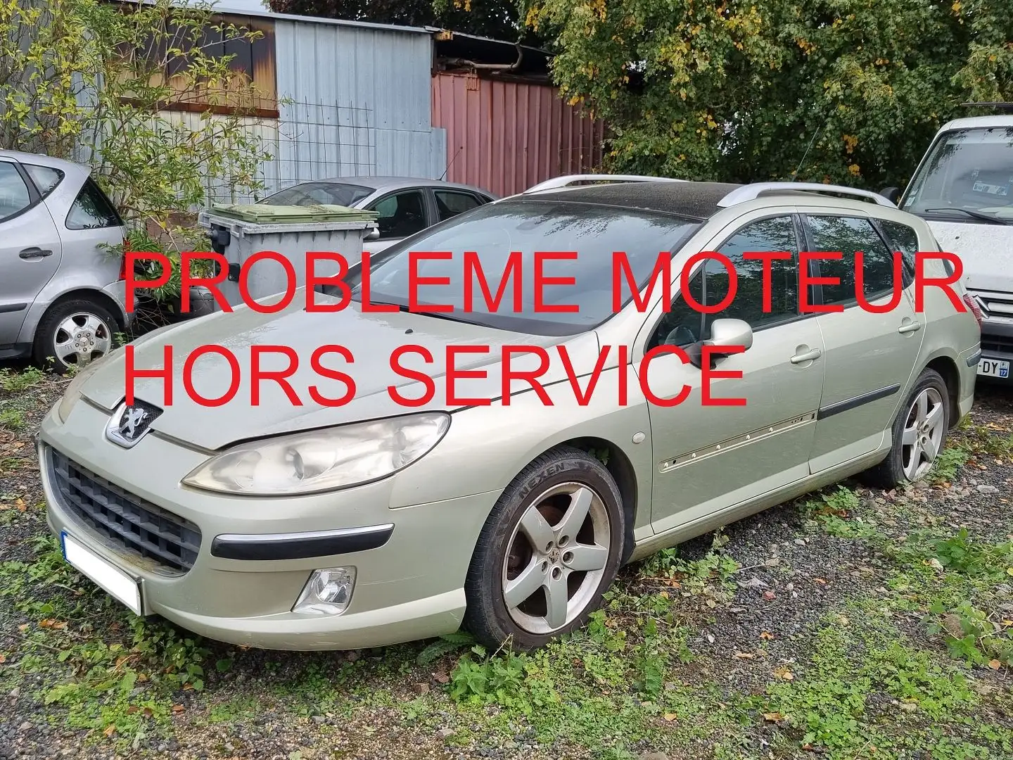 Peugeot 407 2.0 HDI 136 EXECUTIVE MOTEUR HS Grün - 1
