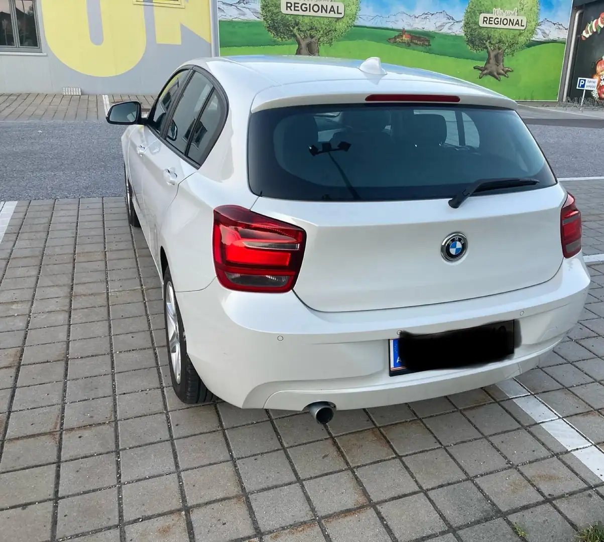 BMW 114 114d Weiß - 2