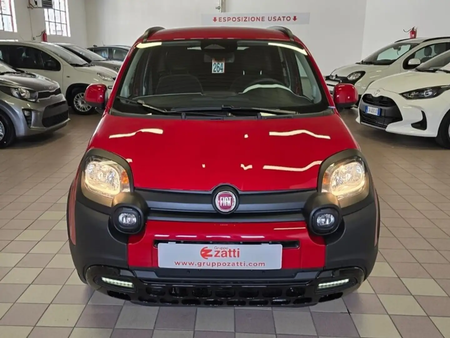 Fiat Panda My25 1.0 70cv Hybrid Pandina Rosso - 2