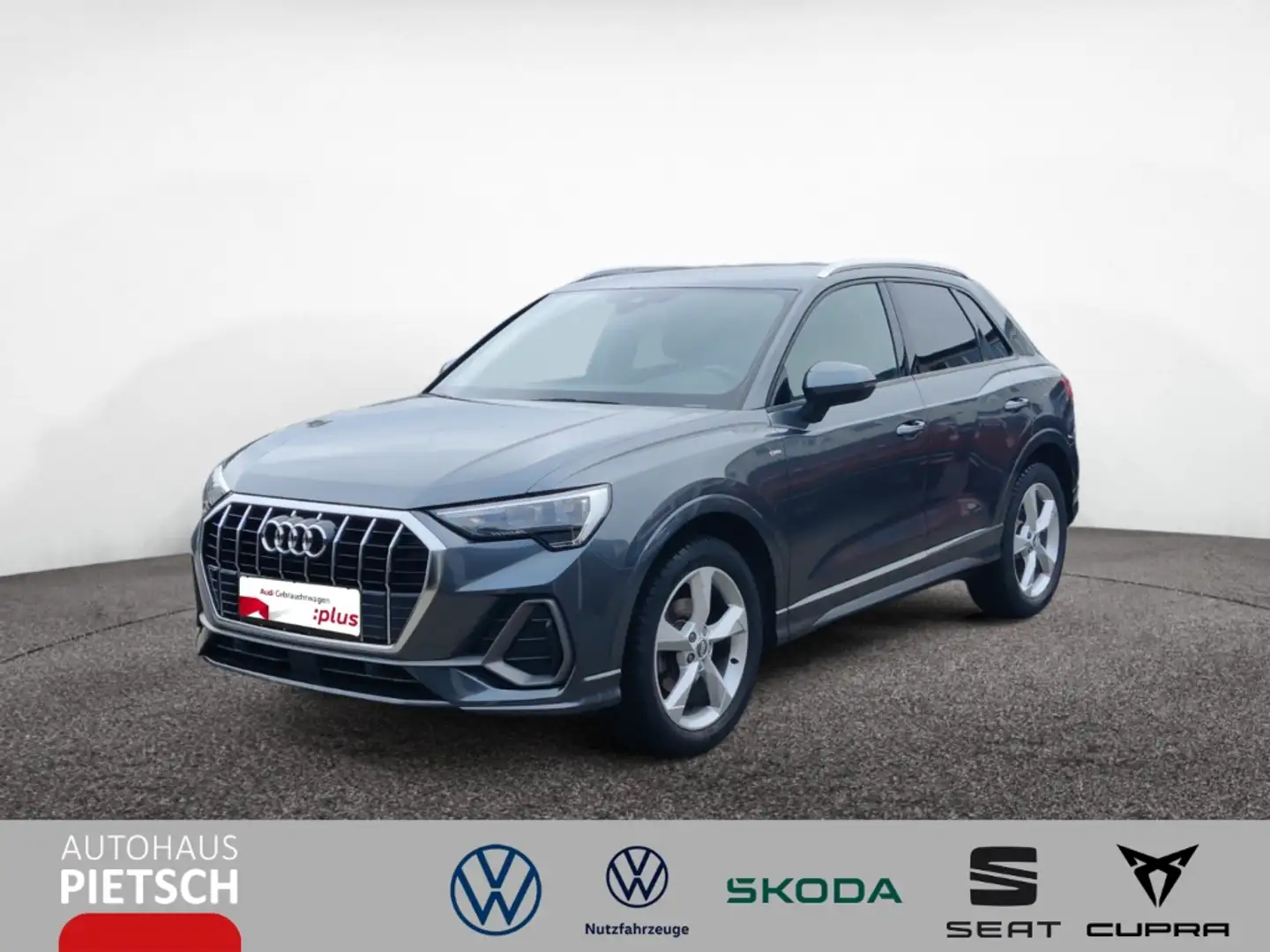 Audi Q3 35 TFSI S-line AHK MMI plus Sportsitze Grau - 1