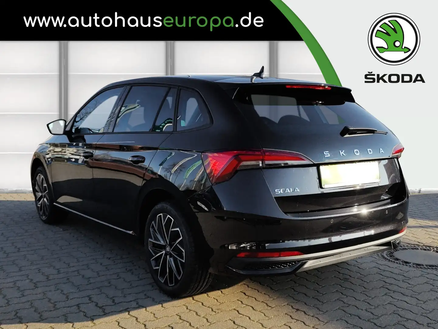 Skoda Scala 1.5 TSI DSG Tour-8fach bereift ACC SpurH SpurW LED Schwarz - 2