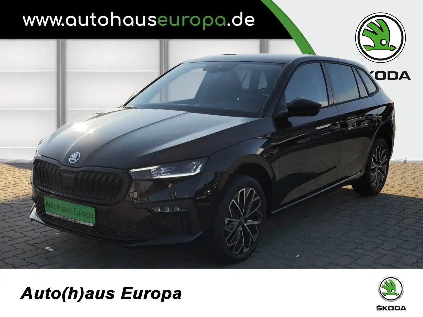 Skoda Scala 1.5 TSI DSG Tour-8fach bereift ACC SpurH SpurW LED Schwarz - 1