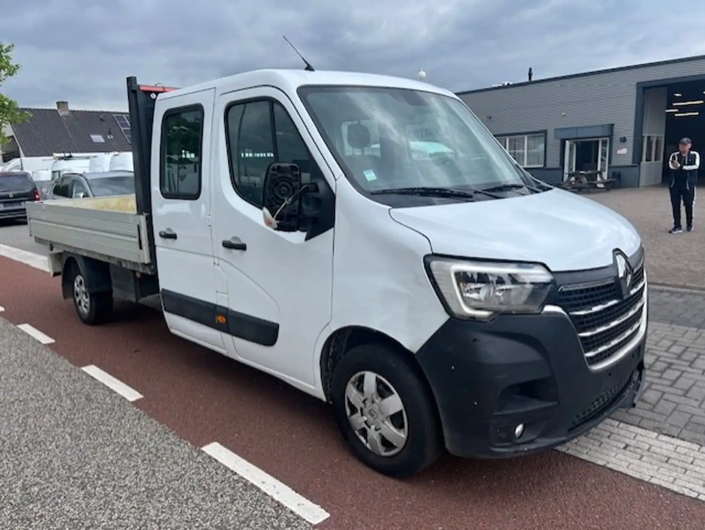 Renault Master T35 2.3 dCi 107KW DC 6P PICK UP PRITSCHE KLIMA EUR Weiß - 1