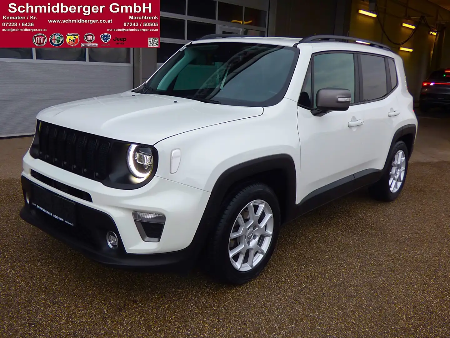 Jeep Renegade 1,0 MultiAir T3 FWD 6MT 120 Limited Weiß - 1