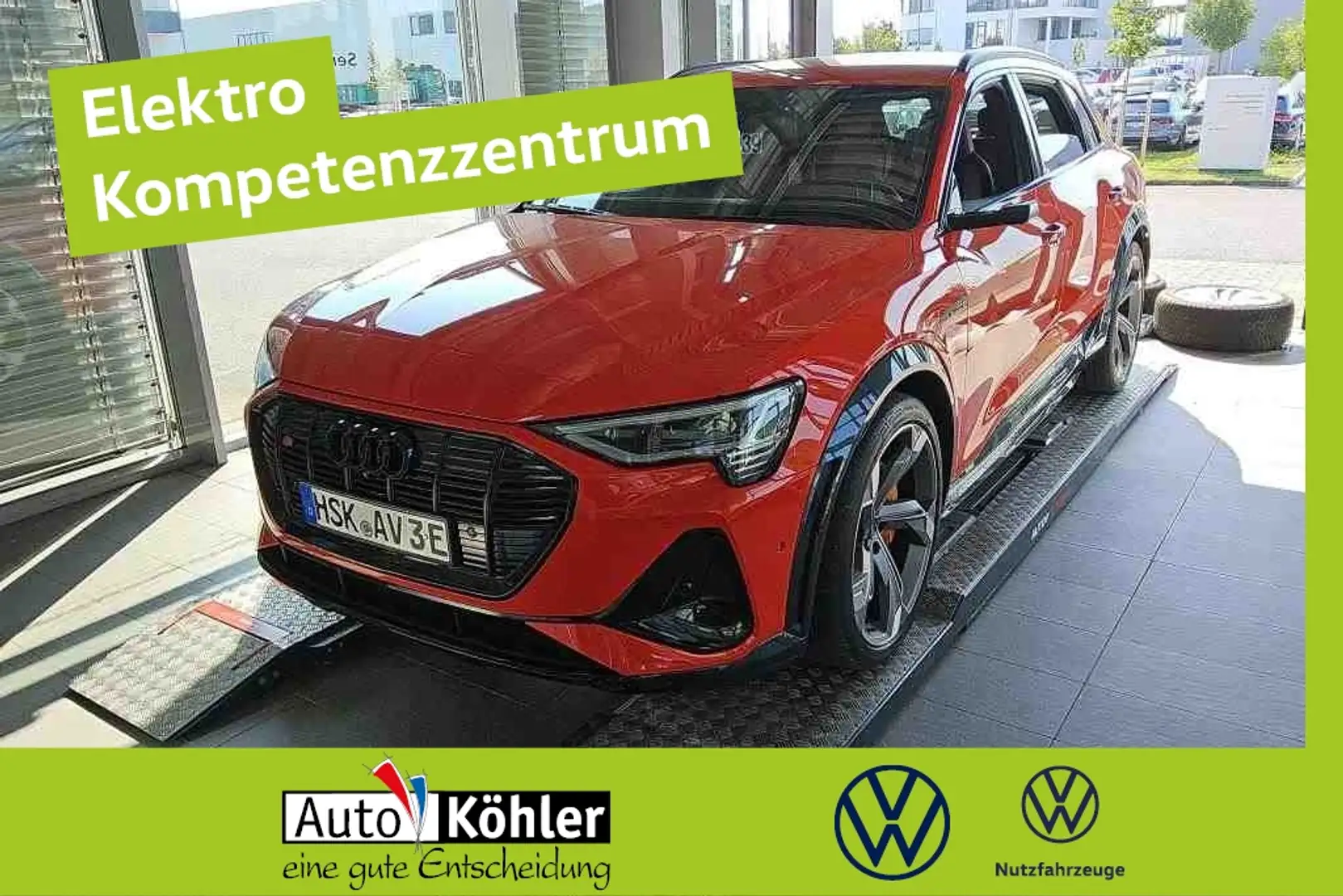 Audi e-tron S quattro Matrix/StHz/Virt/360/ACC/HUD Rot - 1