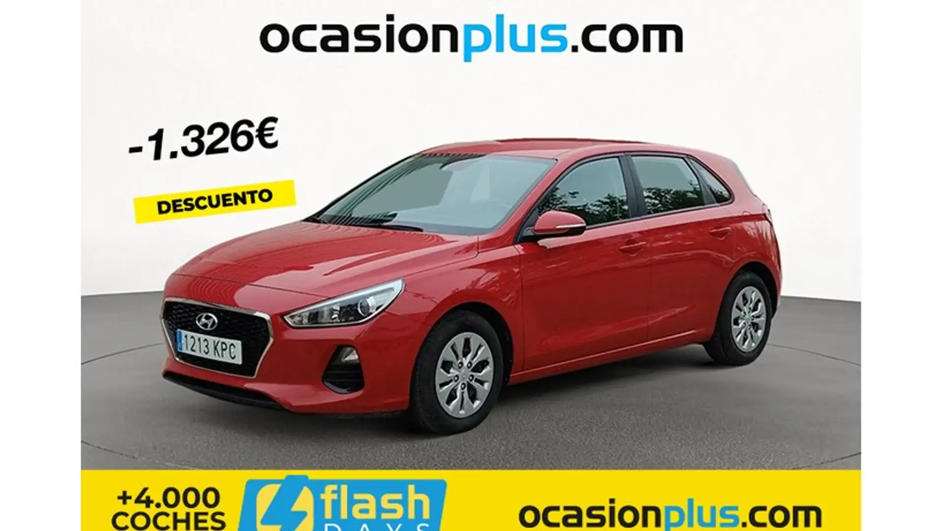 Hyundai i30 1.6CRDi Klass 95 Rood - 1