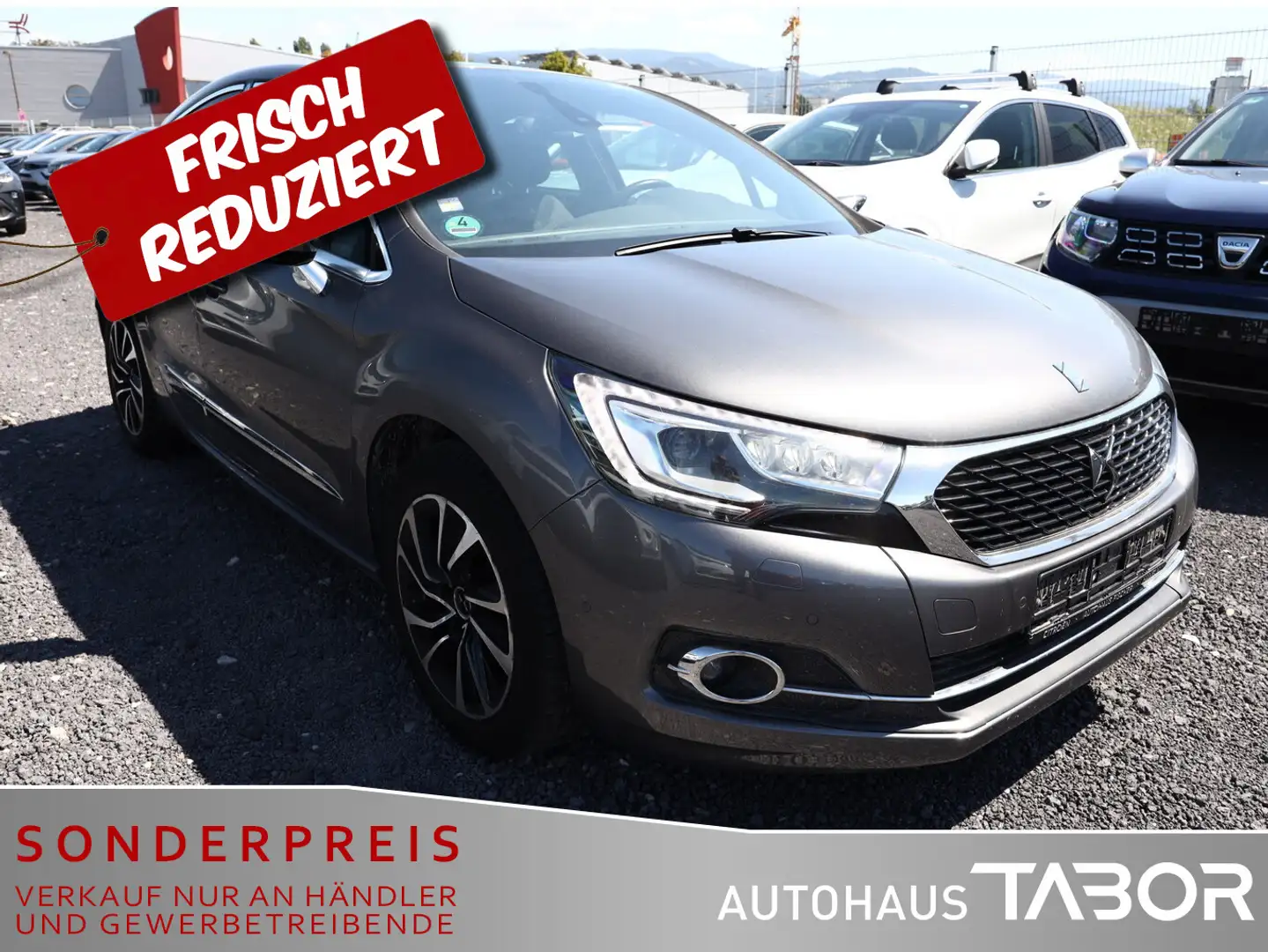 DS Automobiles DS 4 1.2 PT 130 LED Nav Denon SHZ KeyLess 17Z DAB Szary - 1