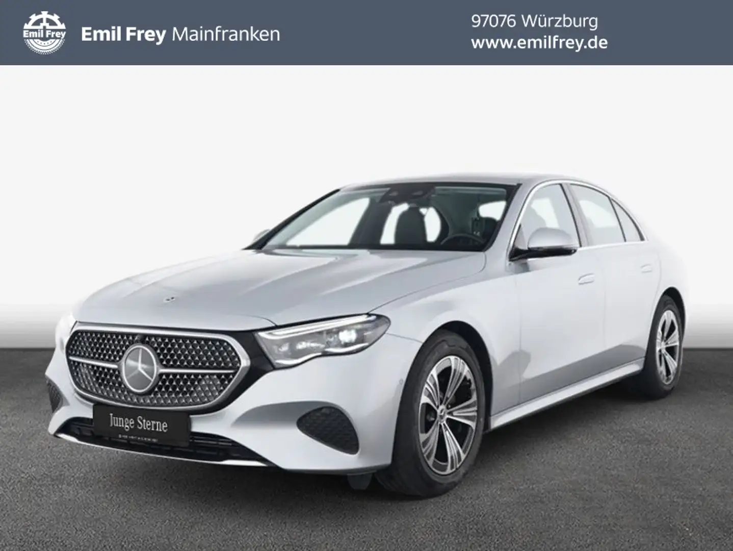 Mercedes-Benz E 220 E-Klasse Silber - 1