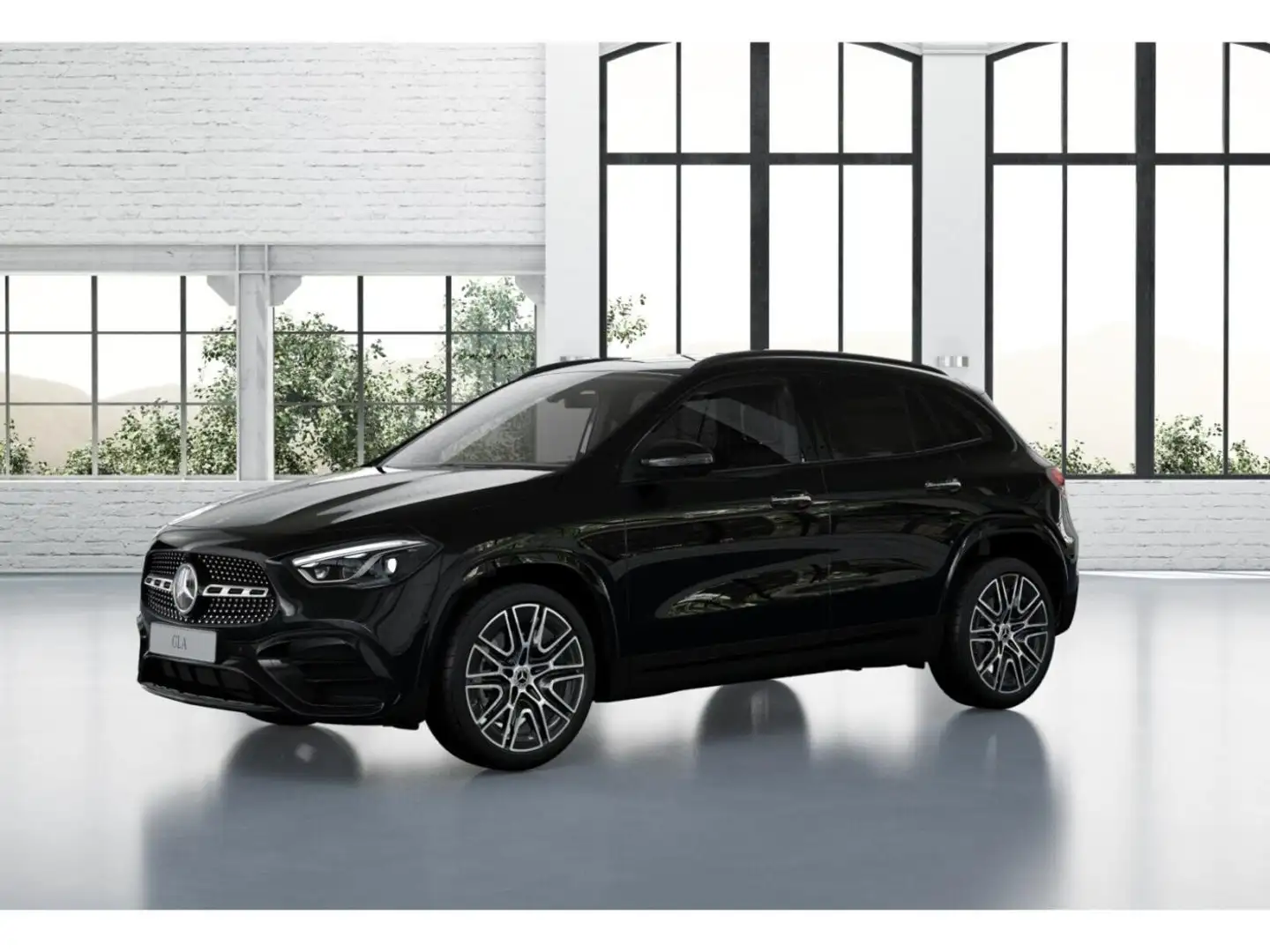 Mercedes-Benz GLA 200 AMG Edition AHK*LenkHz*360°Distro*Easy-P Schwarz - 2