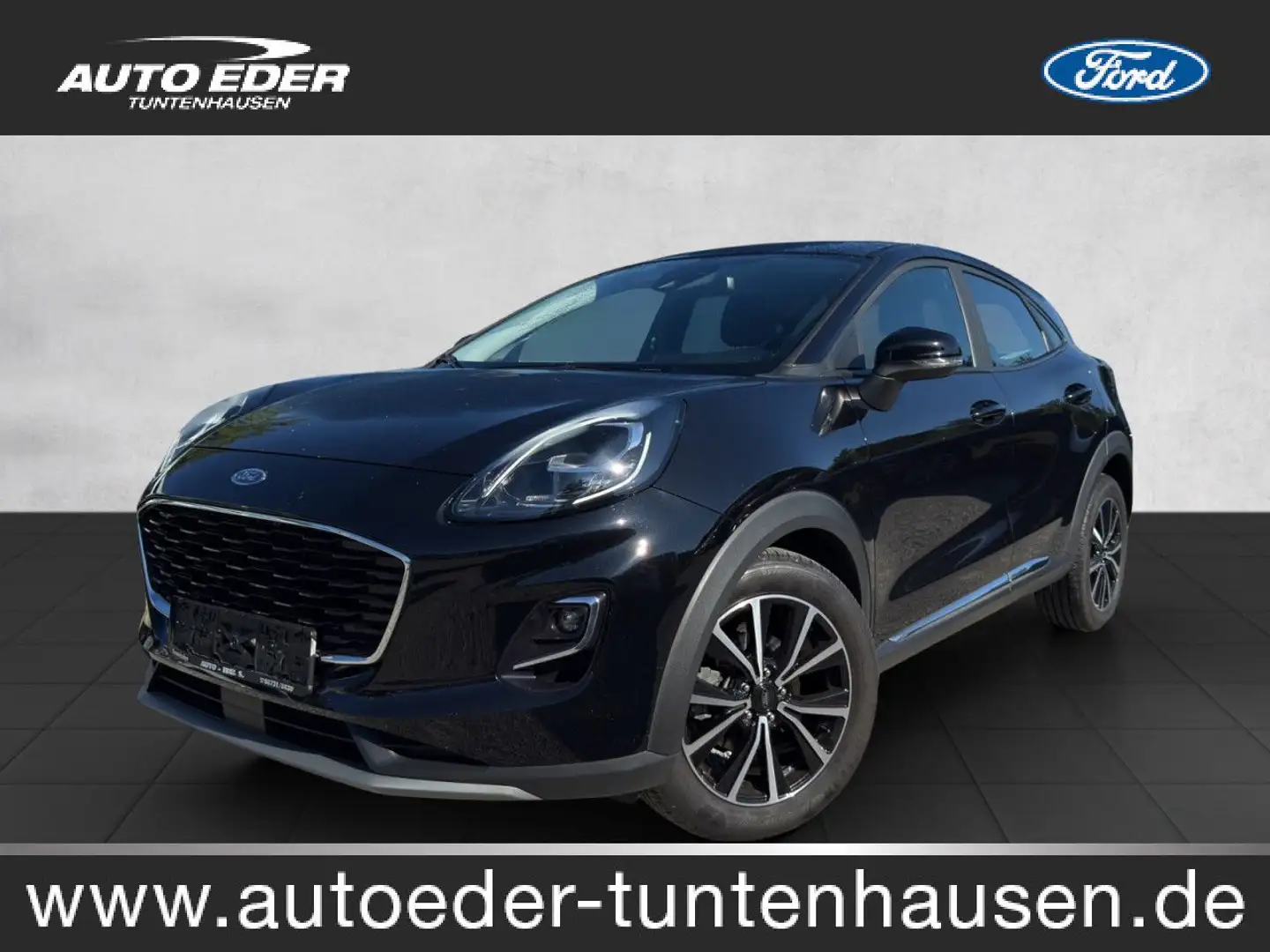 Ford Puma Titanium Automatik Bluetooth Navi LED Klima Zwart - 1