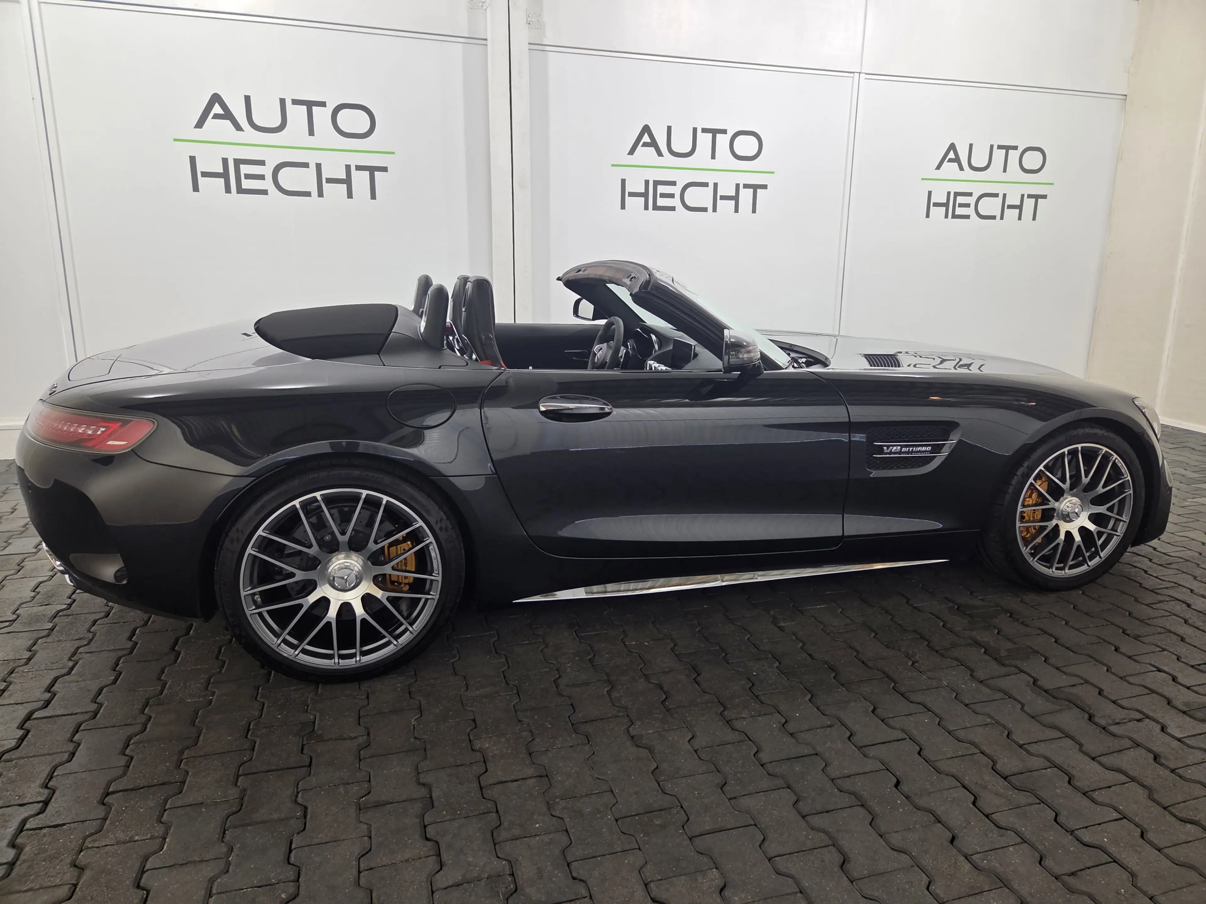 Mercedes-Benz AMG GT Roadster, Burmester, Performancesitze — photo 8