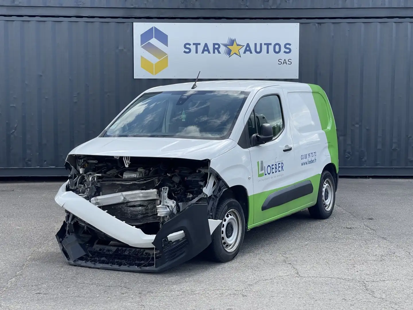 Citroen Berlingo BERLINGO VAN M 1.2 PURETECH 110 Blanc - 1