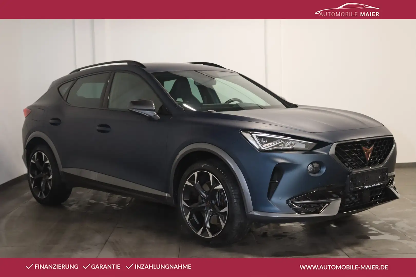 CUPRA Formentor 2.0 TSI VZ-Virt.-360°-Beats-KESSY-LED- Bleu - 1