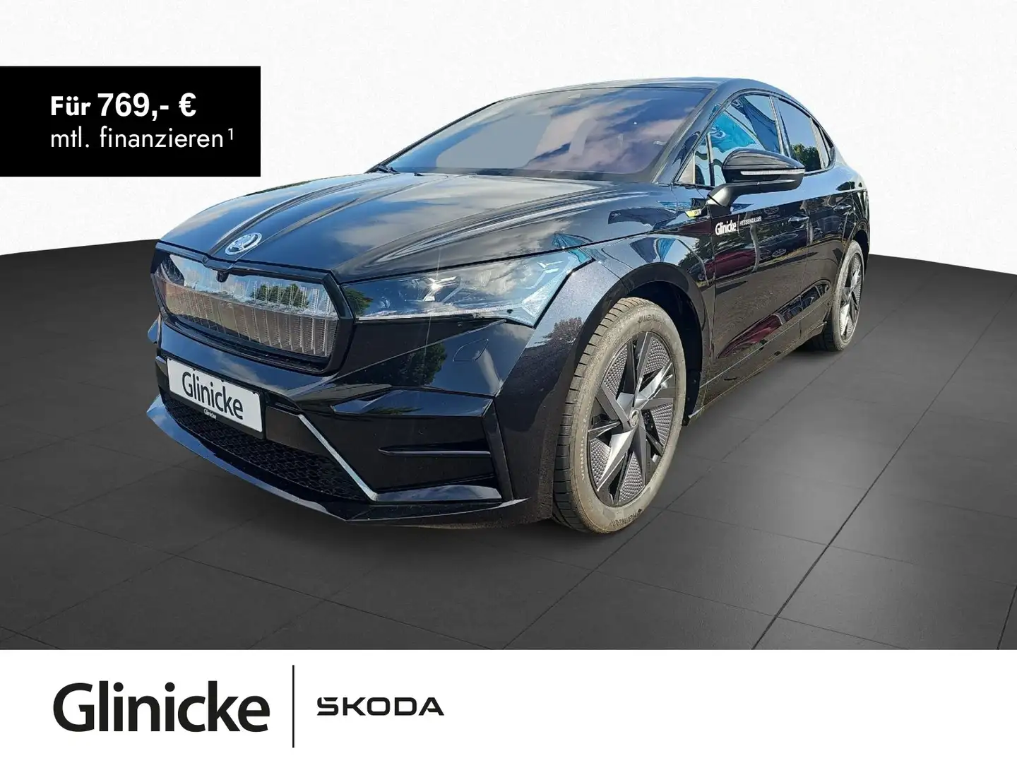 Skoda Enyaq Coupé RS Lounge Schwarz - 1