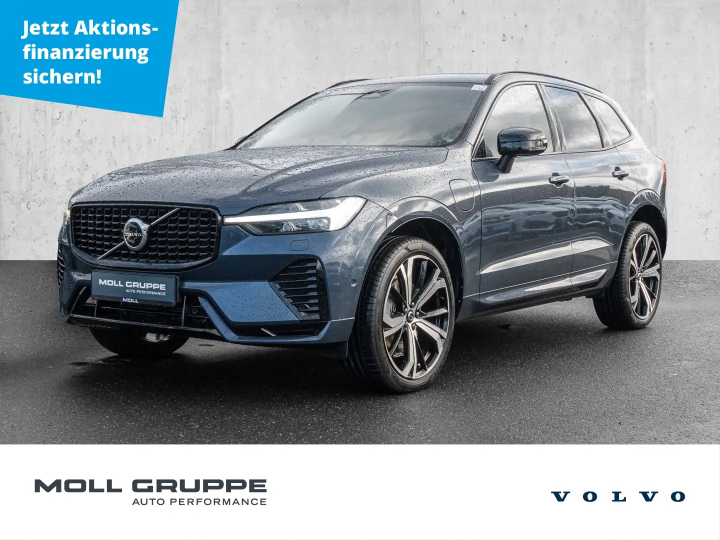Volvo XC60 T8 AWD Ultimate Dark Plug-In Head UP Sthz. Pano Blau - 1