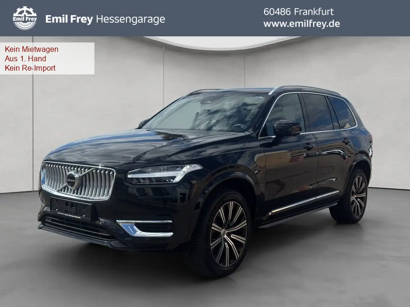 Volvo XC90 XC90 B5 AWD Plus-Bright 7S Glasd Standh 360° Leder Schwarz - 1