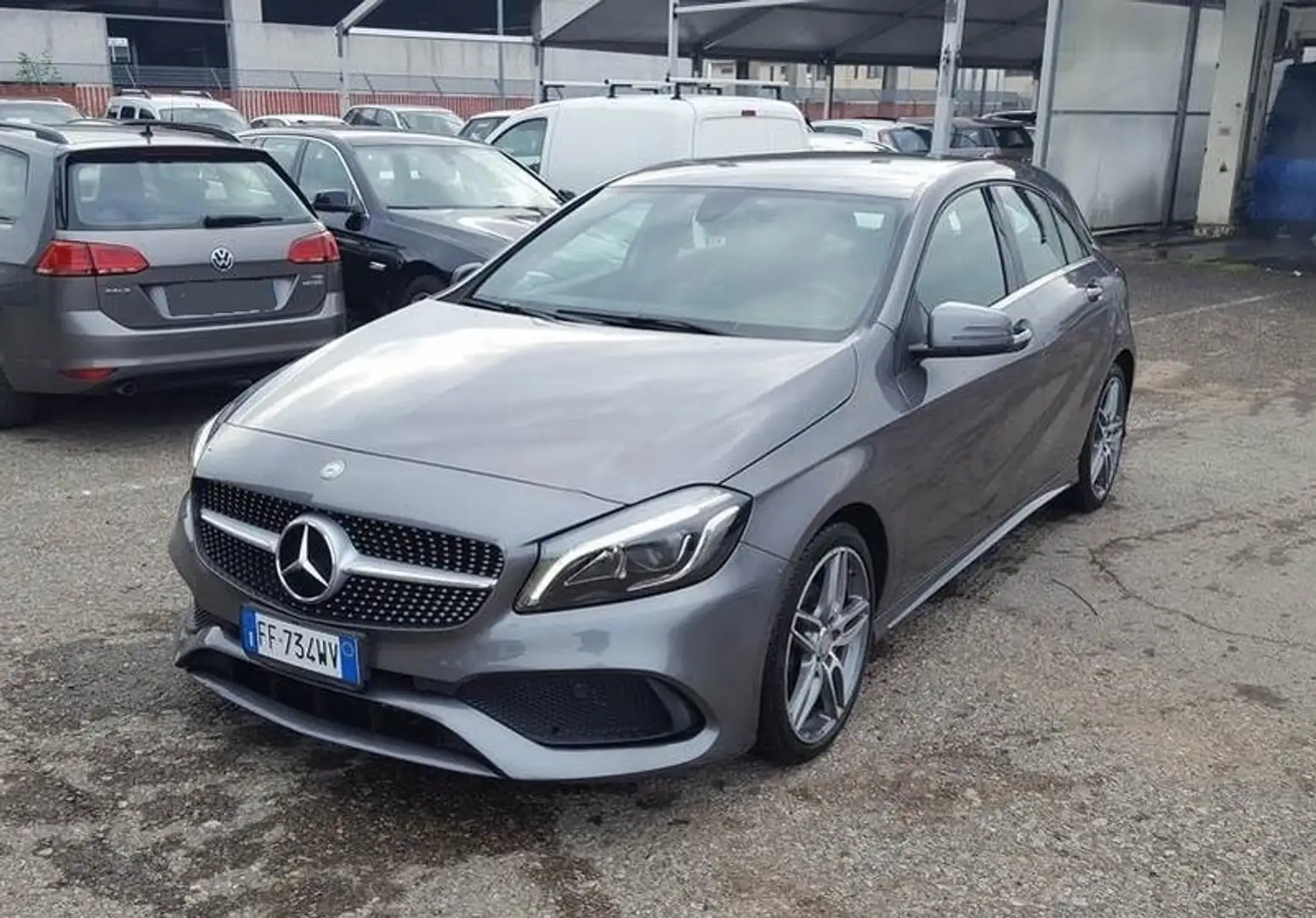 Mercedes-Benz A 180 Classe A - W176 d Premium my16 Grigio - 1