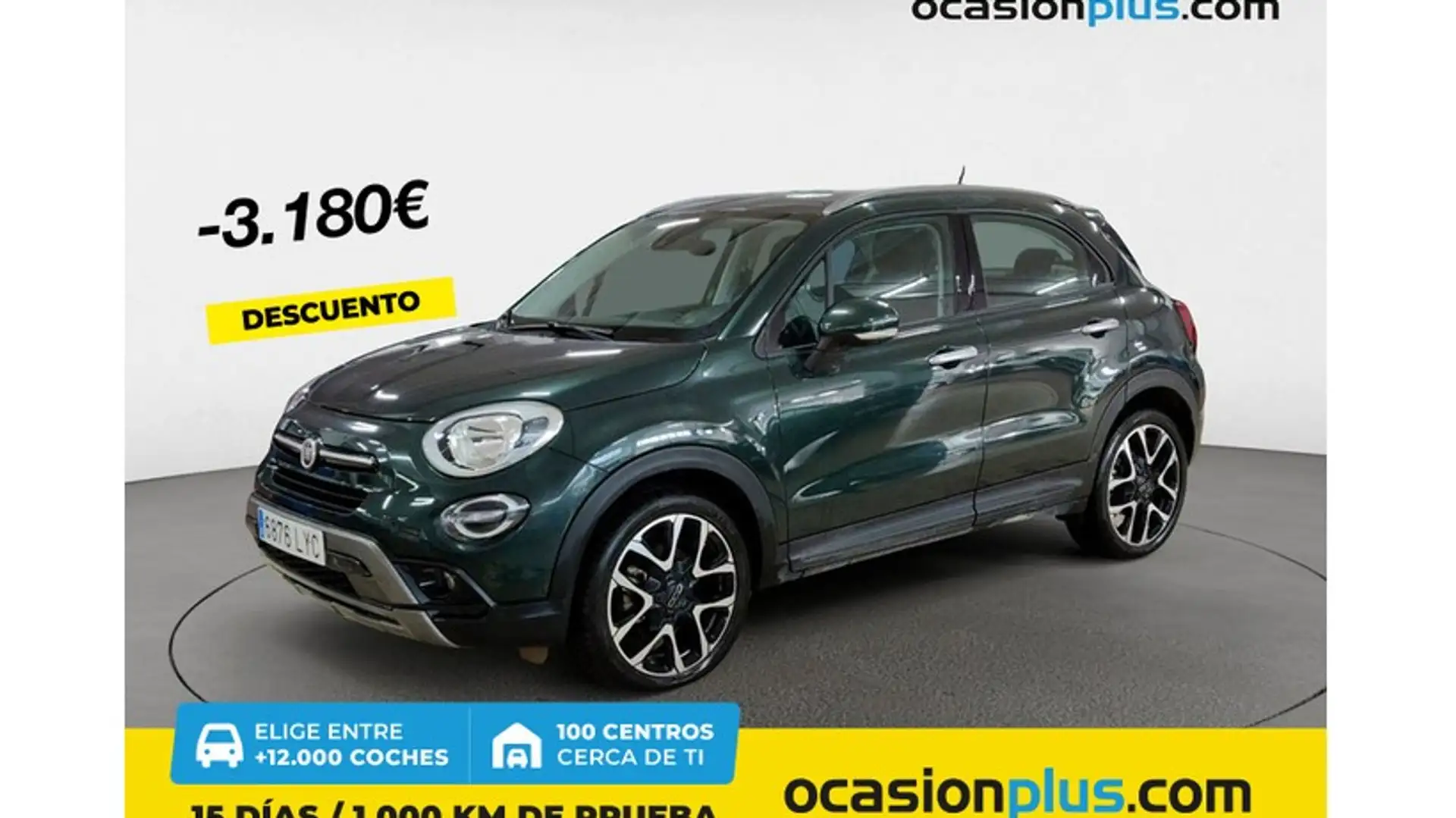 Fiat 500X 1.3 Firefly S&S Cross DCT 4x2 Verde - 1
