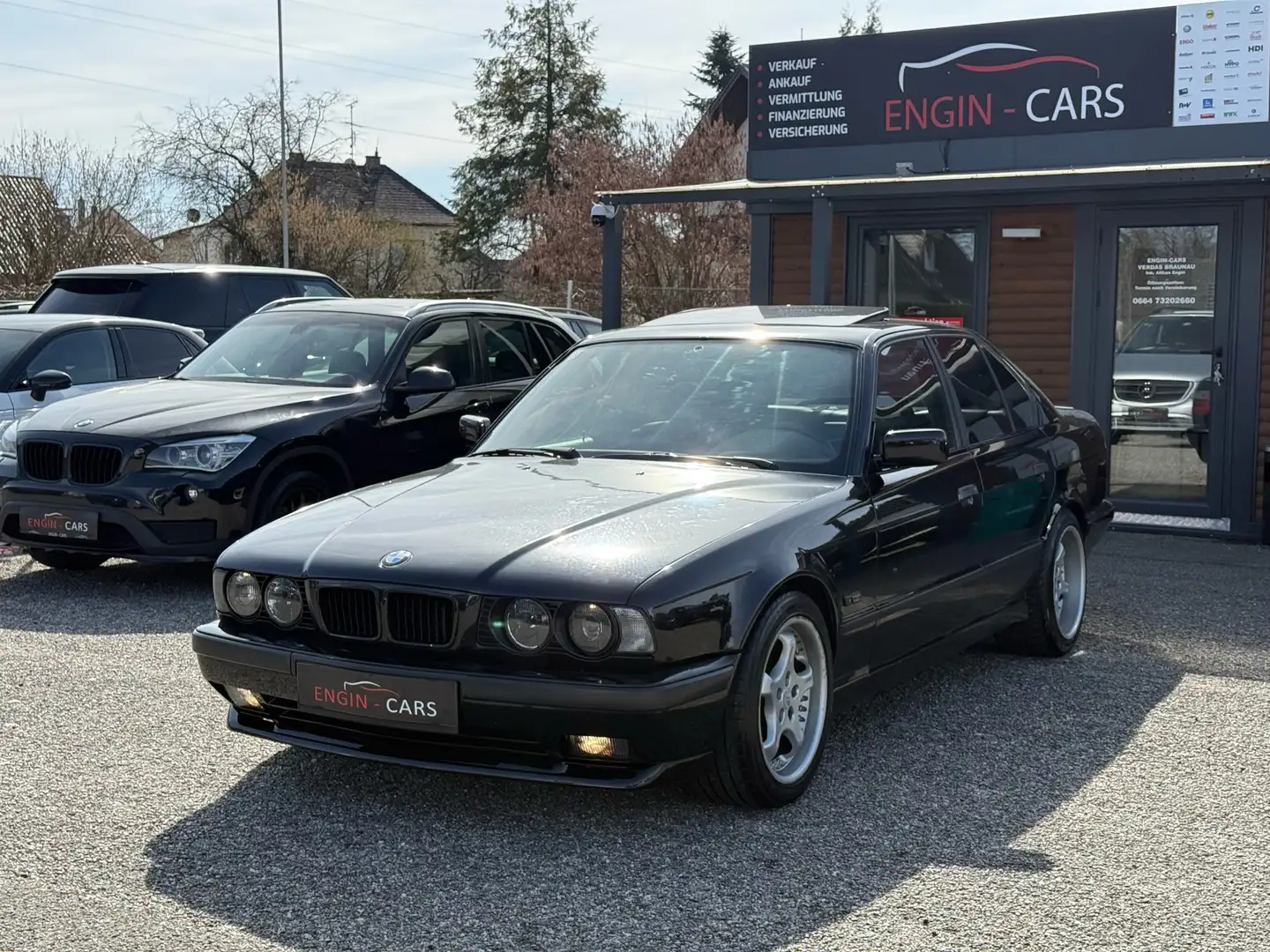 BMW 525 525tds Noir - 1