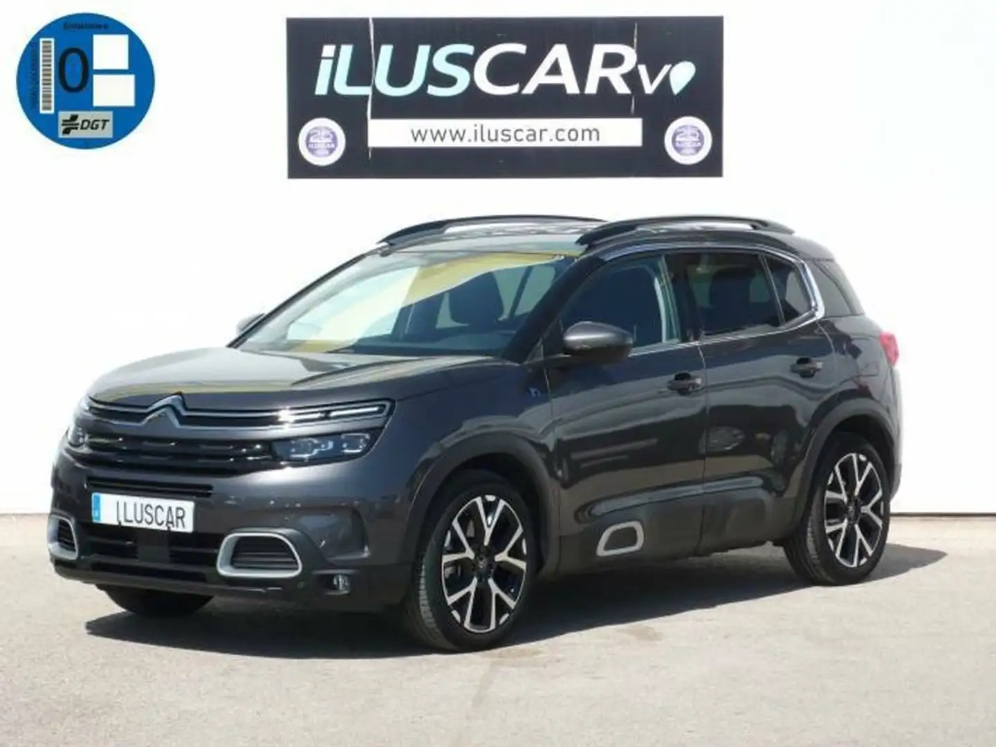 Citroen C5 Aircross 1.6 Shine Hybrid AT8 225cv E6d Gris - 1