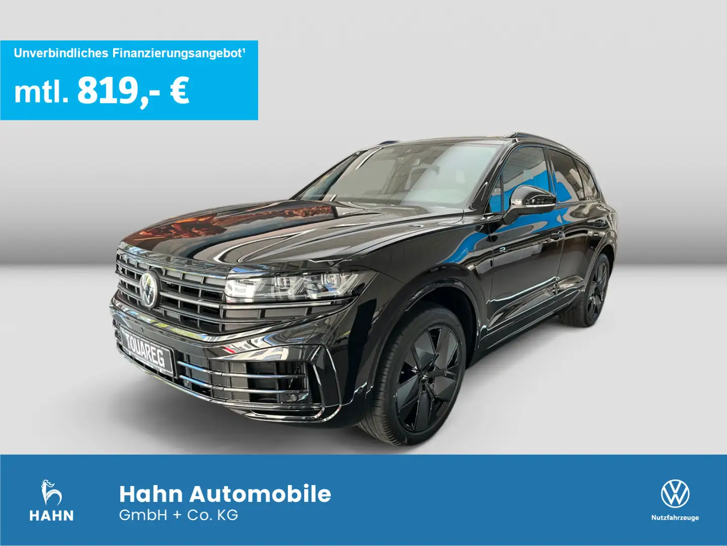 Volkswagen Touareg TOUAREG "R"V6 eHybrid 8 Gang Auto. DYNAUDIO AHK Schwarz - 1