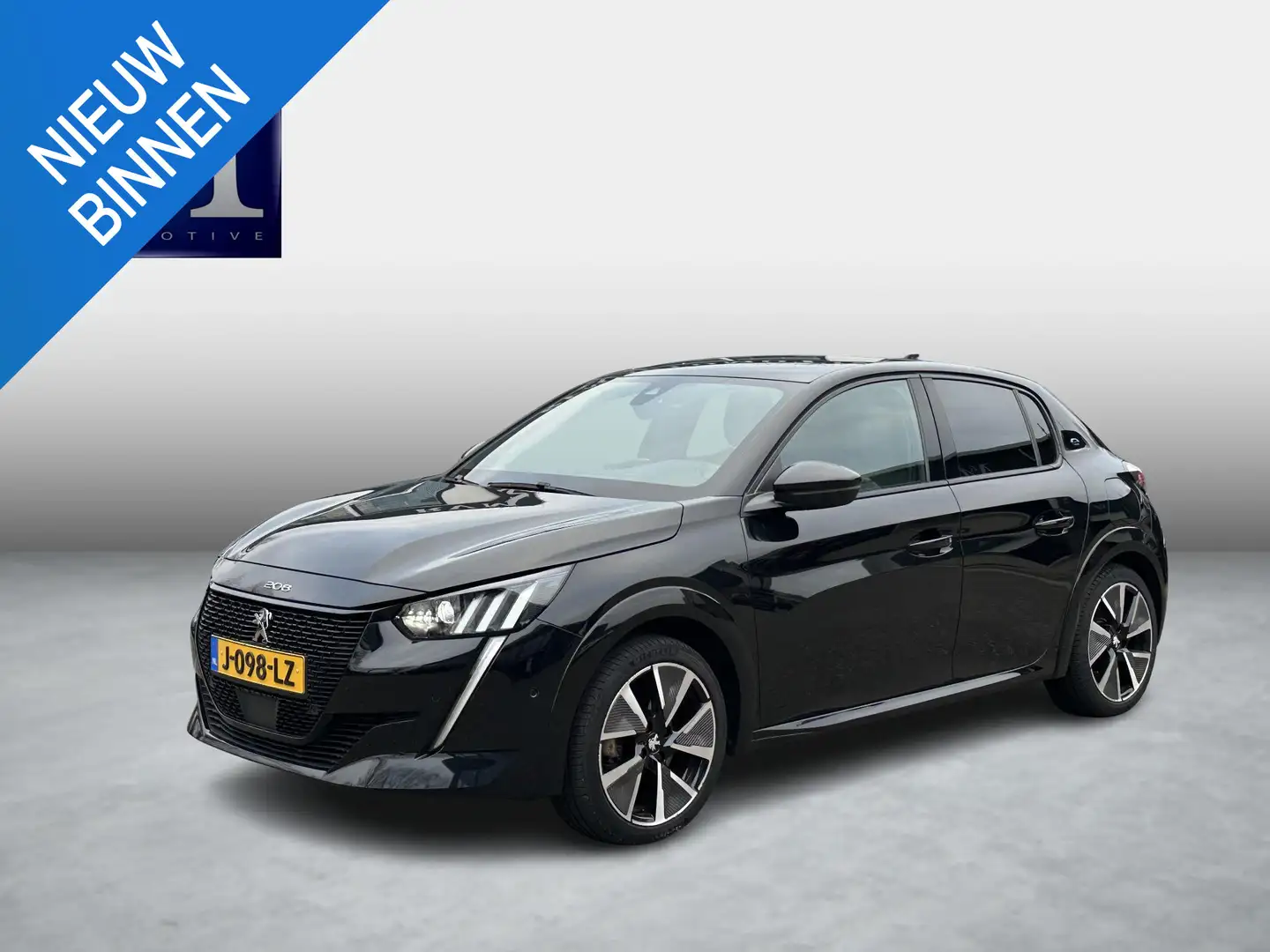 Peugeot e-208 EV GT 350 50 kWh VAN: 17.900,- VOOR: 15.877,- UW E Noir - 1
