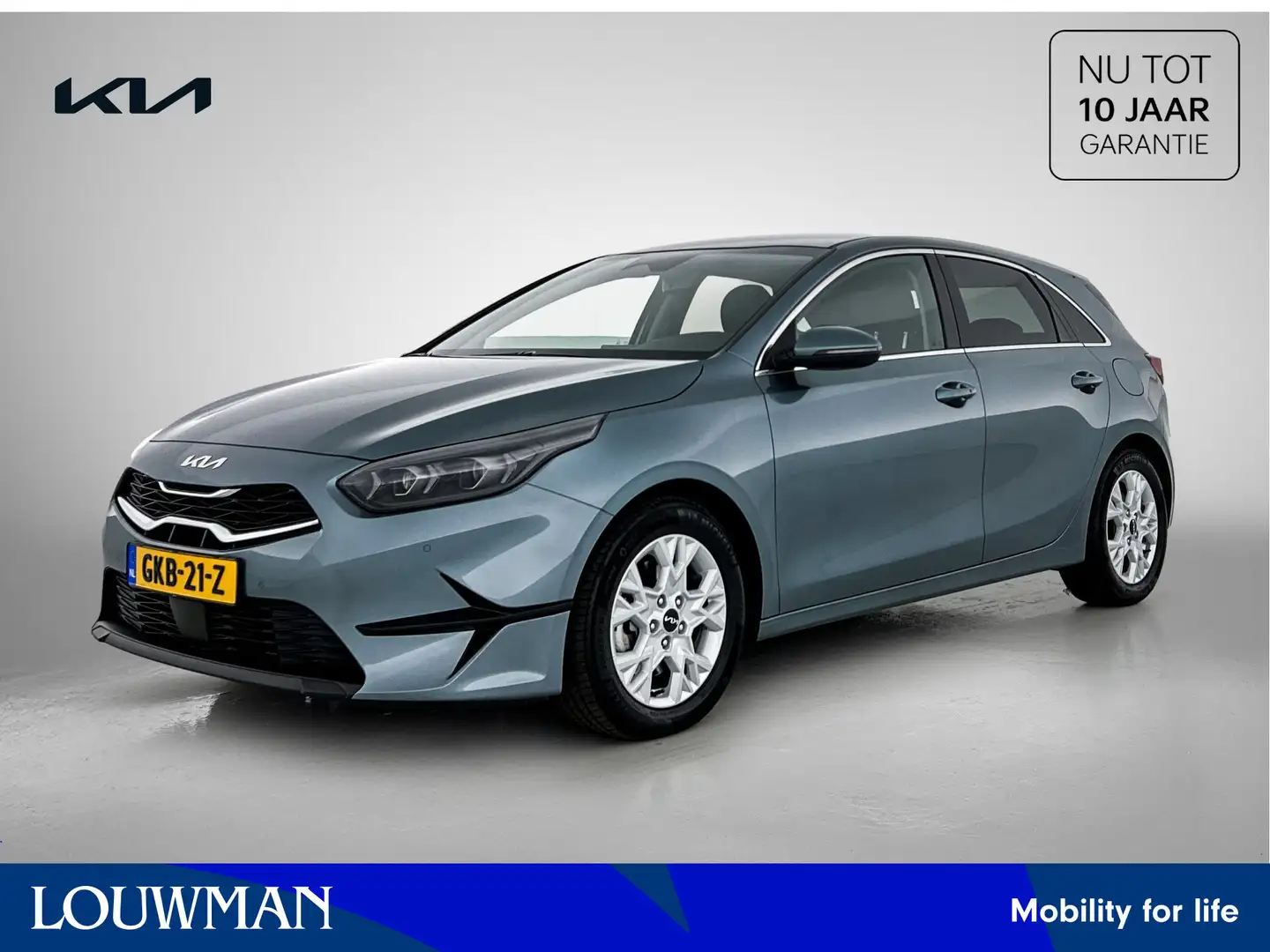 Kia Ceed / cee'd 1.5 T-GDi DynamicPlusLine | Hot hatch! | Parkeerca Grijs - 1