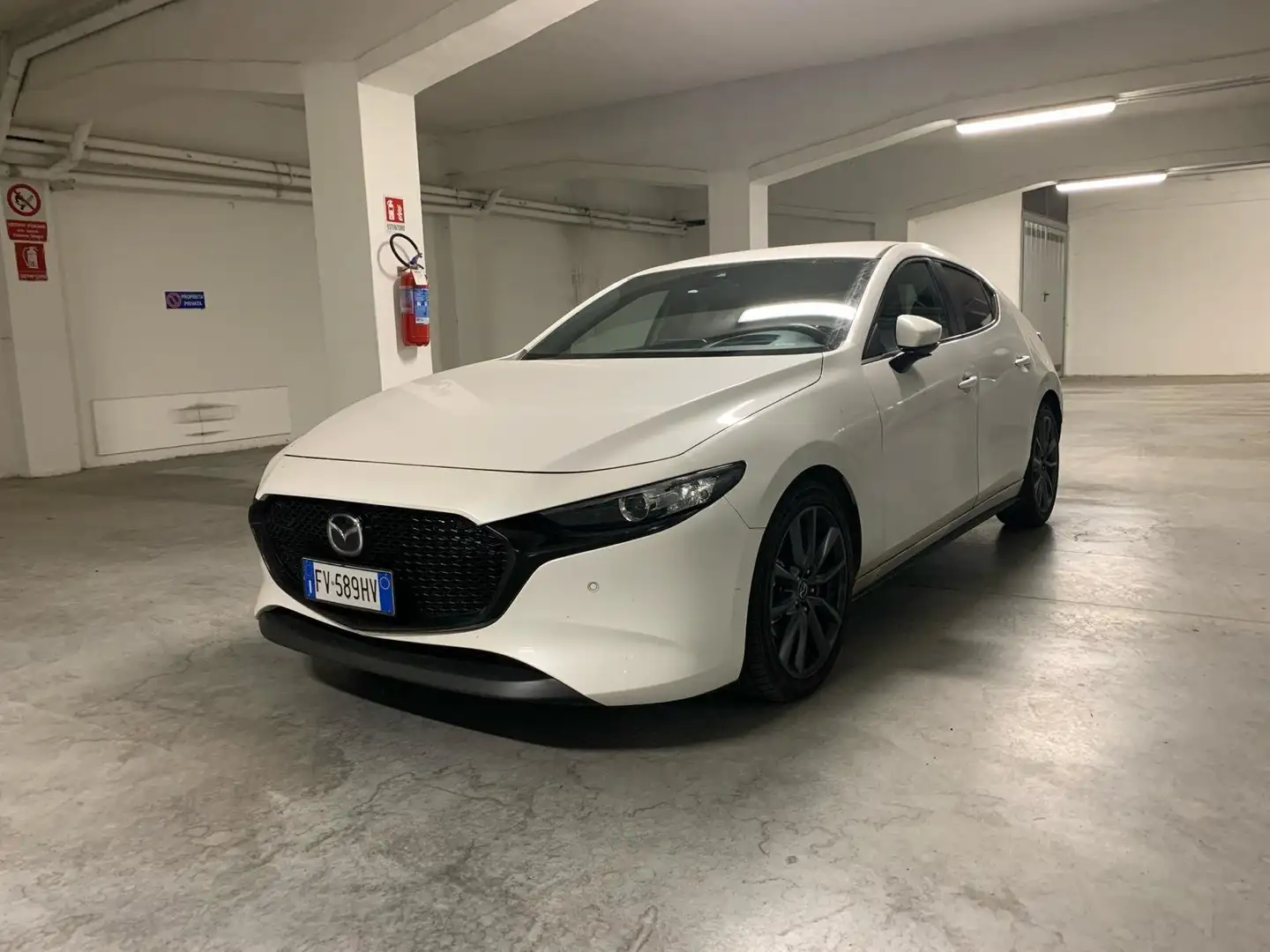 Mazda 3 3 5p 2.0 Exceed 120cv Bianco - 1