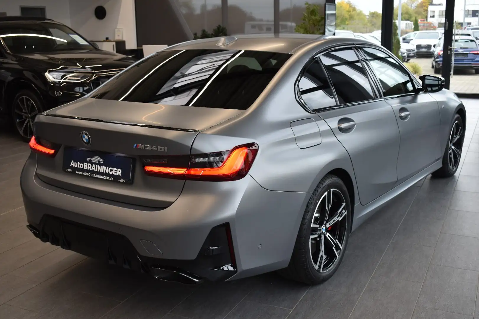 BMW 340 Limo xDrive SAG M Sport LED~LiveCo~RFKam. Gris - 2