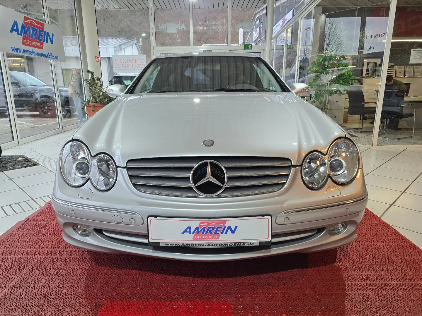 Mercedes-Benz CLK 240 Coupe+PDC+KLIMA+SCHIEBEDACH+BI XENON+ Silber - 2