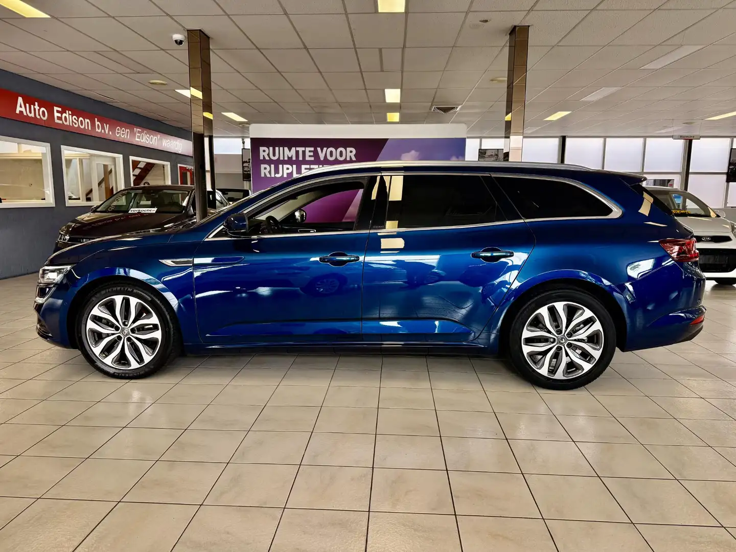 Renault Talisman Estate 1.8 TCe Intens A/T 200PK *APP*KEYL*18LM*100 Blauw - 2
