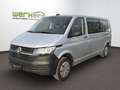Volkswagen T6.1 Kombi lang el. Rollstuhl Lift Rampe 9 Sitze Silber - thumbnail 1