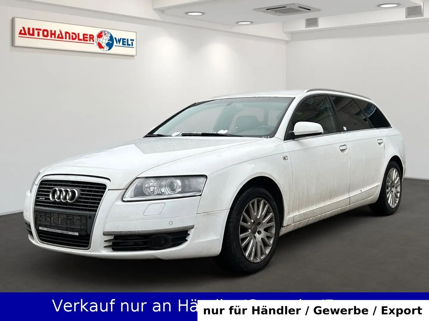 Audi A6 Kombi 3.0 TDI quattro Automatik Xenon Leder Weiß - 1