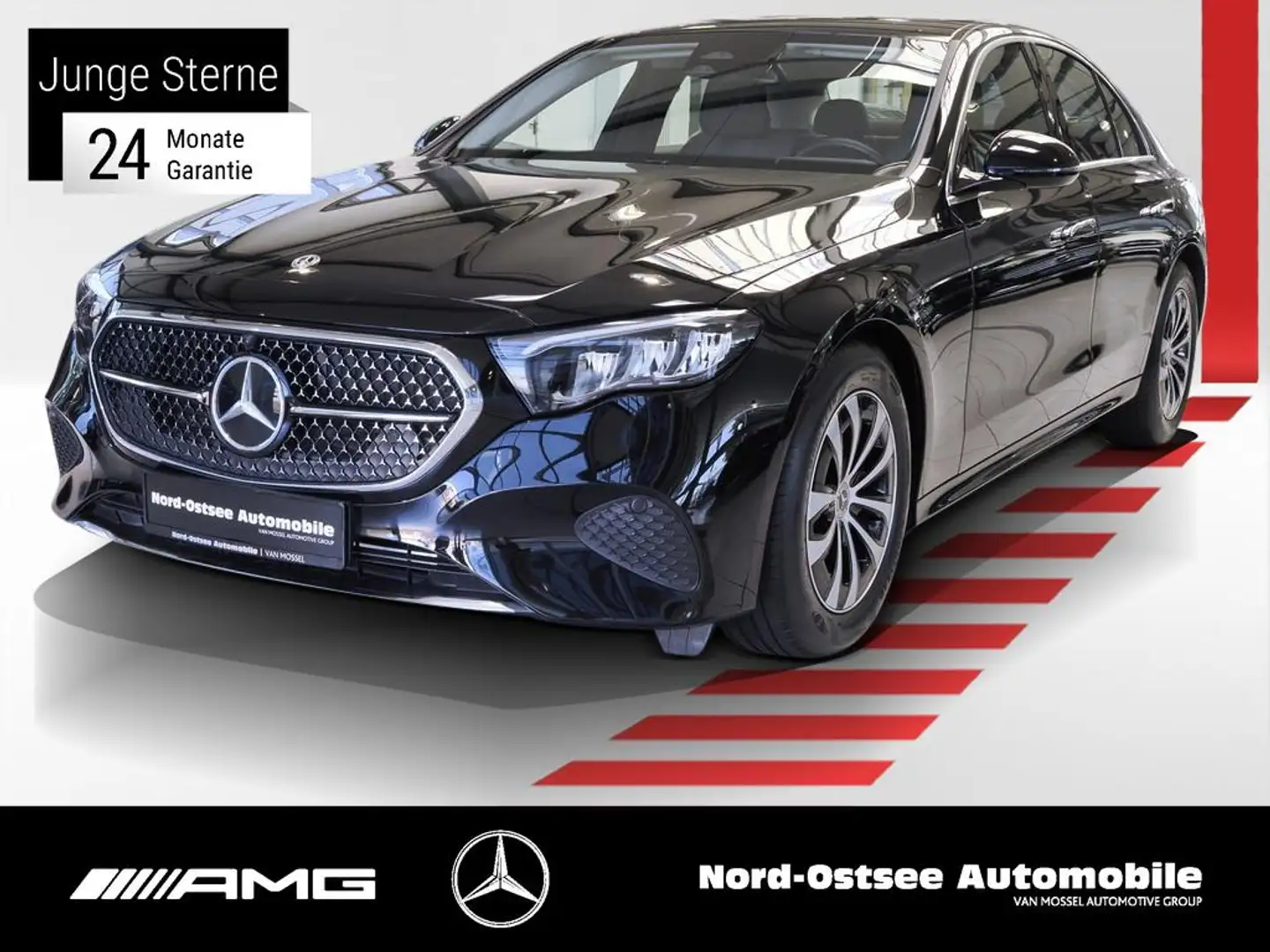 Mercedes-Benz E 220 d AVANTGARDE ADV. KEYLESS DISTRO LED KAMER Noir - 1