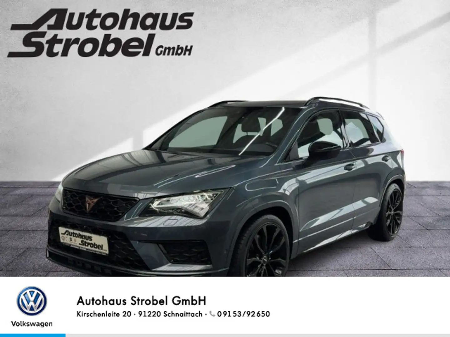 CUPRA Ateca 2.0 TSI DSG 4Drive H&R-Federn ACC Beatsaud Gris - 1