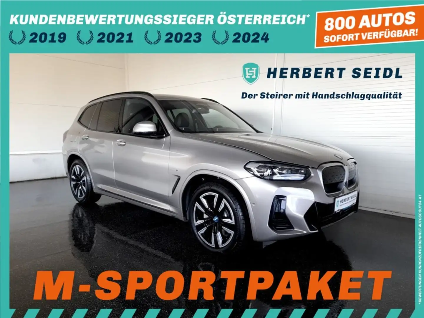 BMW iX3 M-SPORT 73,8kWh Aut Grau - 1