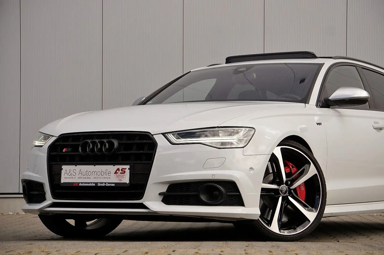 Audi S6 4.0 TFSI V8 *UNFALLFREI *ERSTLACK *MASSAGE Weiß - 1