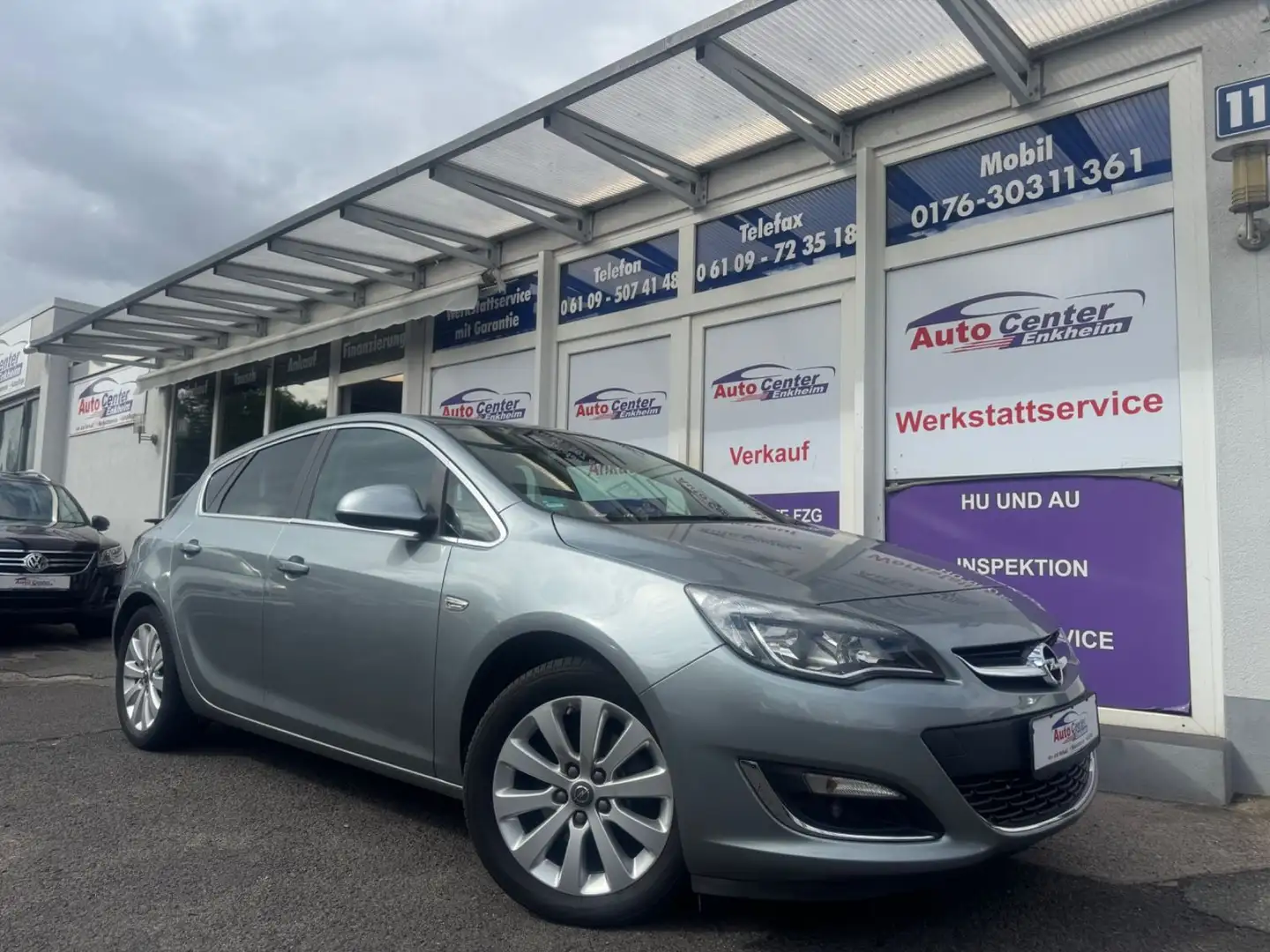 Opel Astra J Lim. Exklusiv *1.Hand*Klimaaut*Sitzhzg* Argintiu - 1