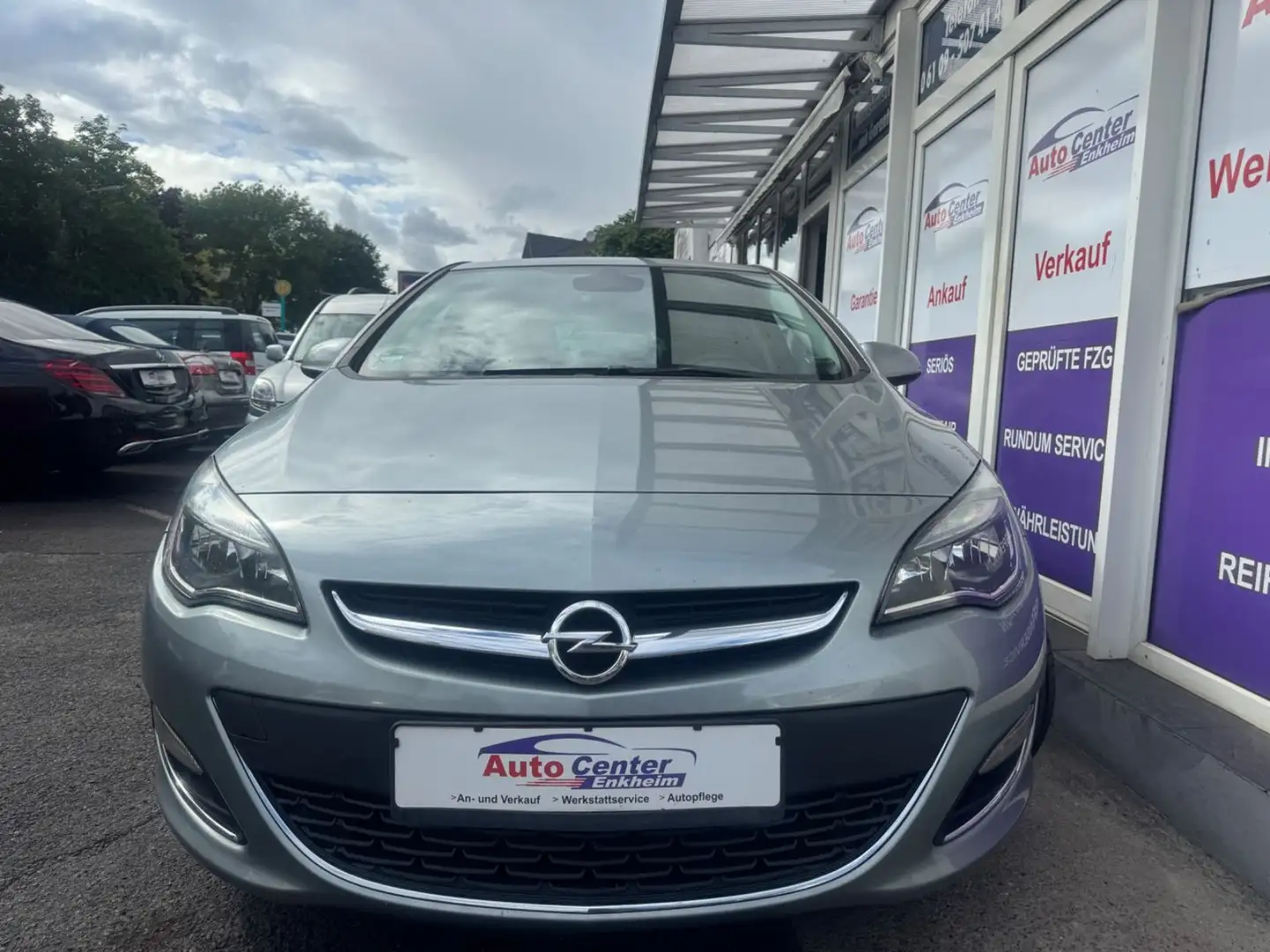 Opel Astra J Lim. Exklusiv *1.Hand*Klimaaut*Sitzhzg* Argintiu - 2