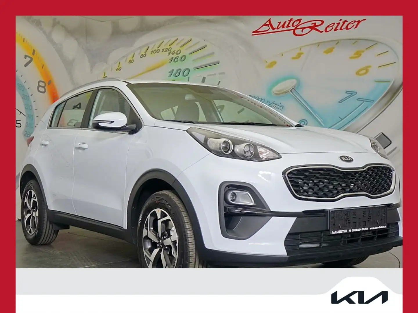 Kia Sportage 1,6 CRDI SCR Silber *NAVI, SITZ- UND LENKRADHEI... Weiß - 1