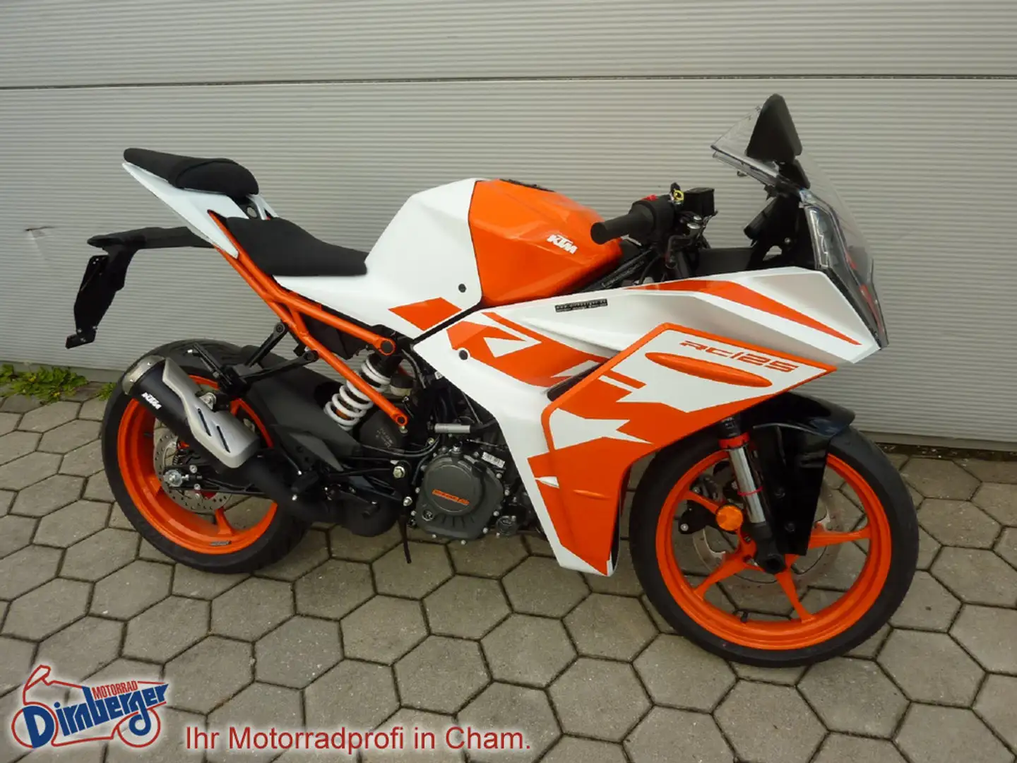 KTM RC 125 neues Modell = sofort lieferbar Orange - 1
