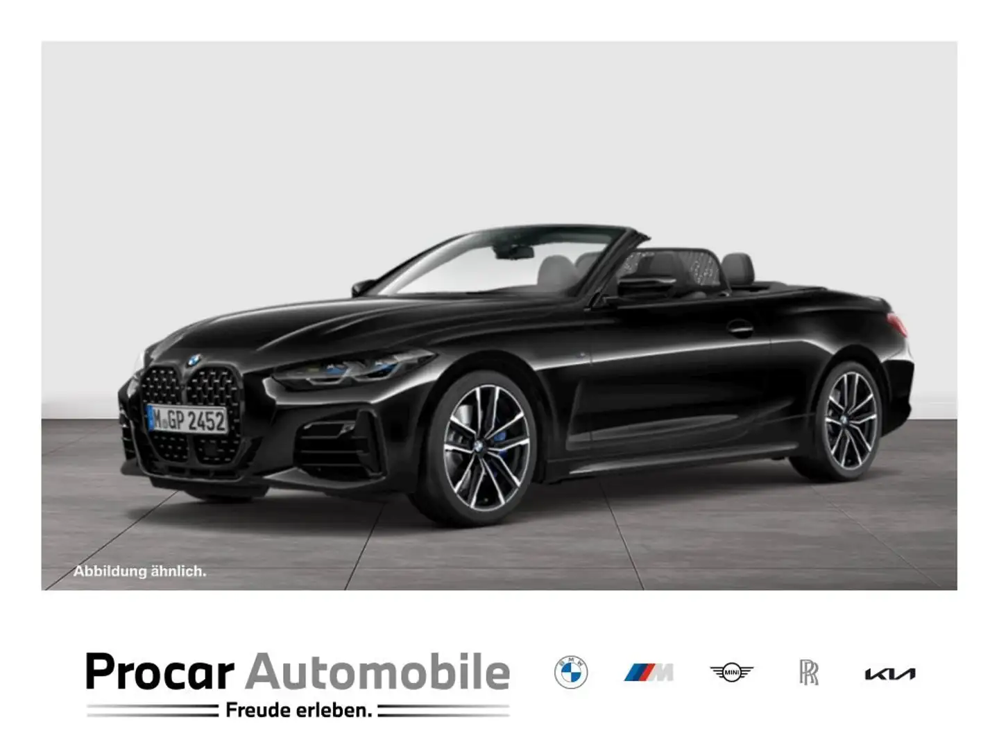 BMW 440 M440i xDrive Cabrio LC Prof. HuD Laser PA+ HiFi DA Černá - 1