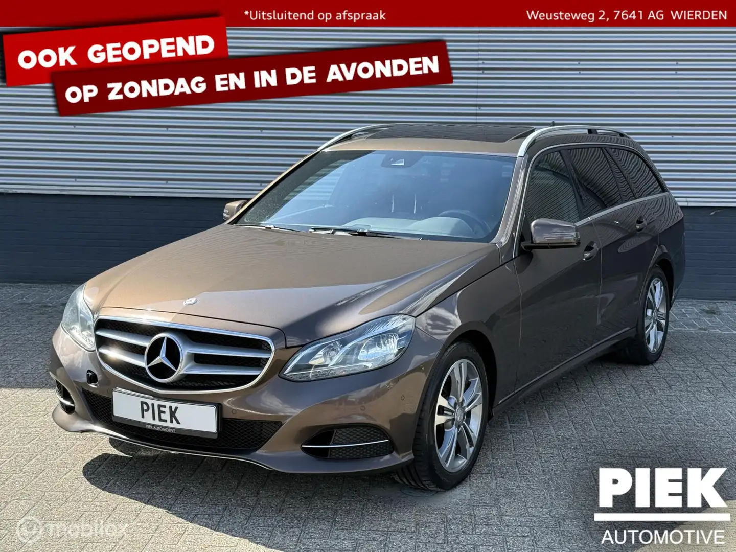 Mercedes-Benz E 300 Estate BlueTEC Prestige Avantgarde BTW Brown - 1