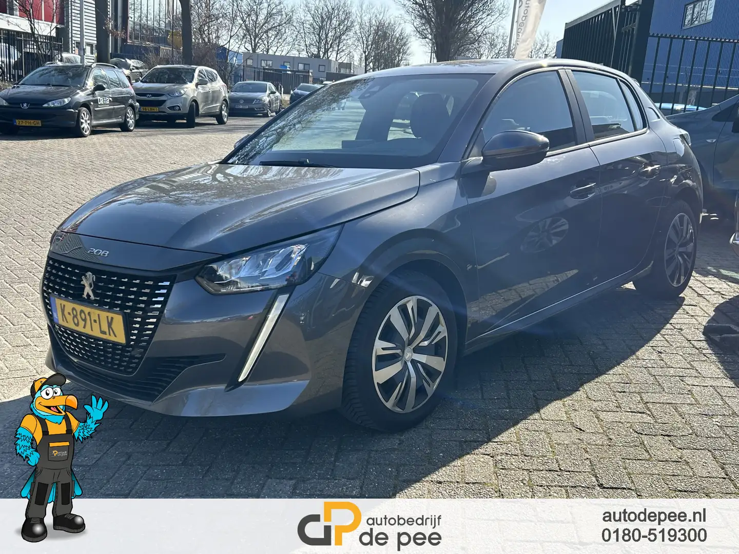 Peugeot 208 1.2 PureTech Active GARANTIE/CARPLAY/CLIMA/CRUISE/ Gris - 2